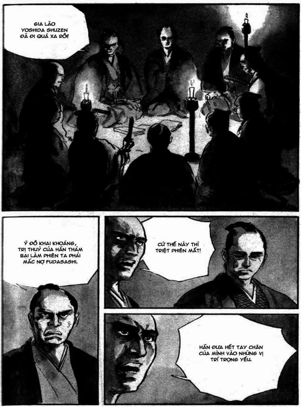 Truyện Tranh Sói Mang Con - Lone Wolf And Cub trang 5