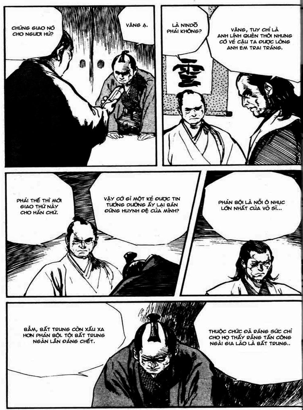 Truyện Tranh Sói Mang Con - Lone Wolf And Cub trang 5