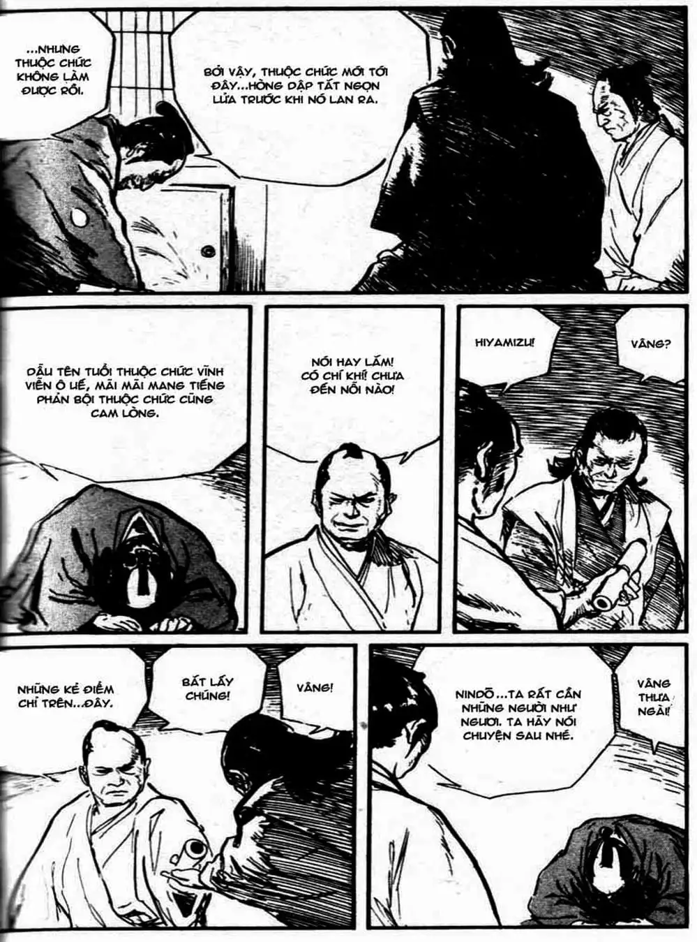 Truyện Tranh Sói Mang Con - Lone Wolf And Cub trang 5