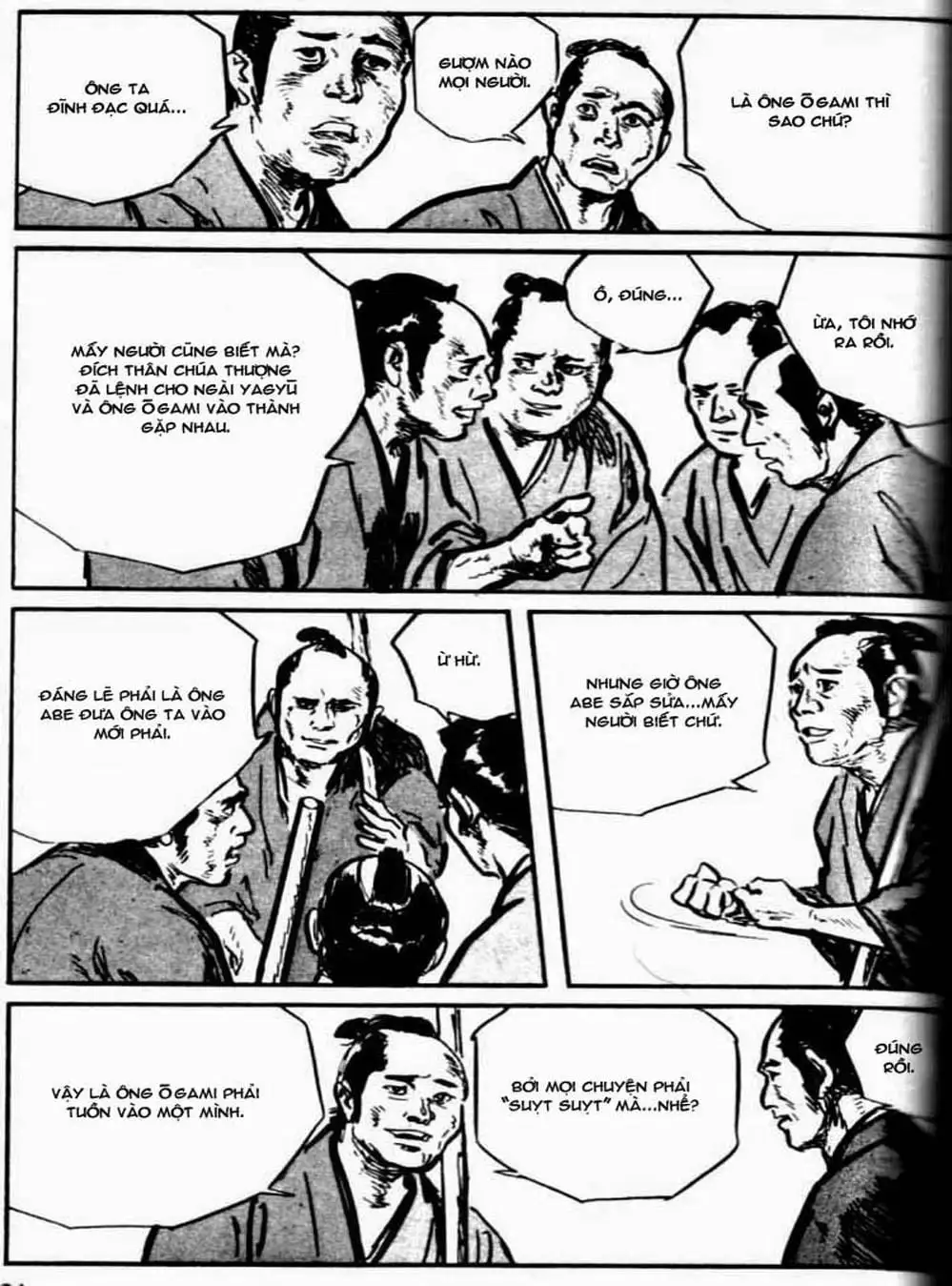 Truyện Tranh Sói Mang Con - Lone Wolf And Cub trang 5