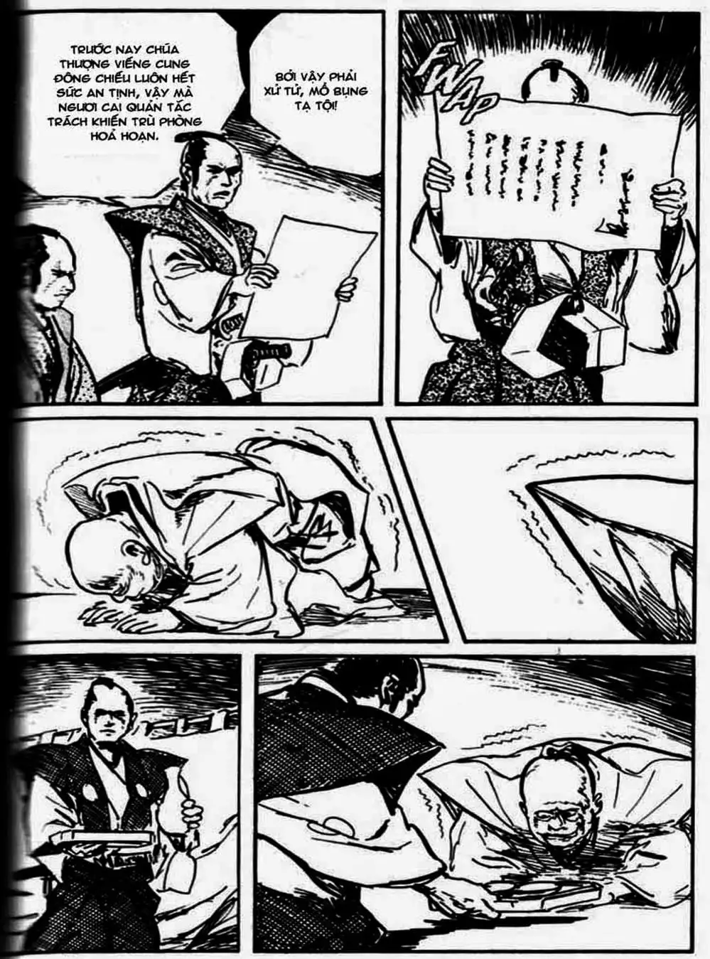 Truyện Tranh Sói Mang Con - Lone Wolf And Cub trang 5