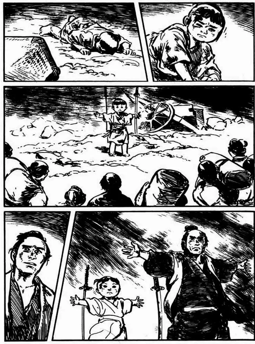 Truyện Tranh Sói Mang Con - Lone Wolf And Cub trang 5