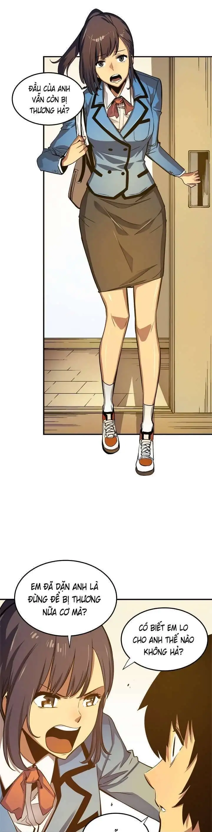 Truyện Tranh Tôi Thăng Cấp Một Mình - Solo Leveling trang 3