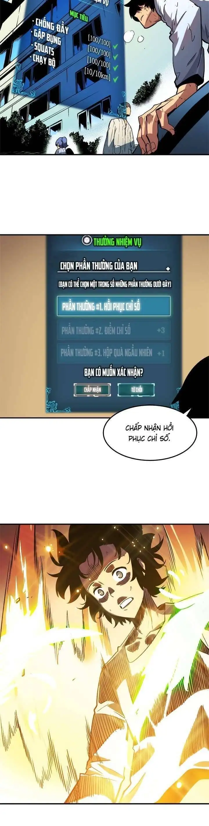 Truyện Tranh Tôi Thăng Cấp Một Mình - Solo Leveling trang 3