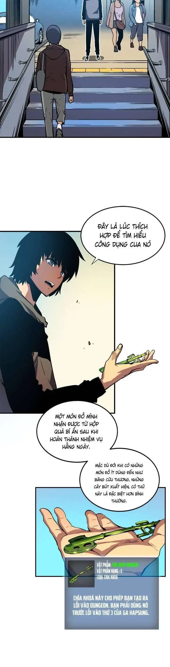 Truyện Tranh Tôi Thăng Cấp Một Mình - Solo Leveling trang 3