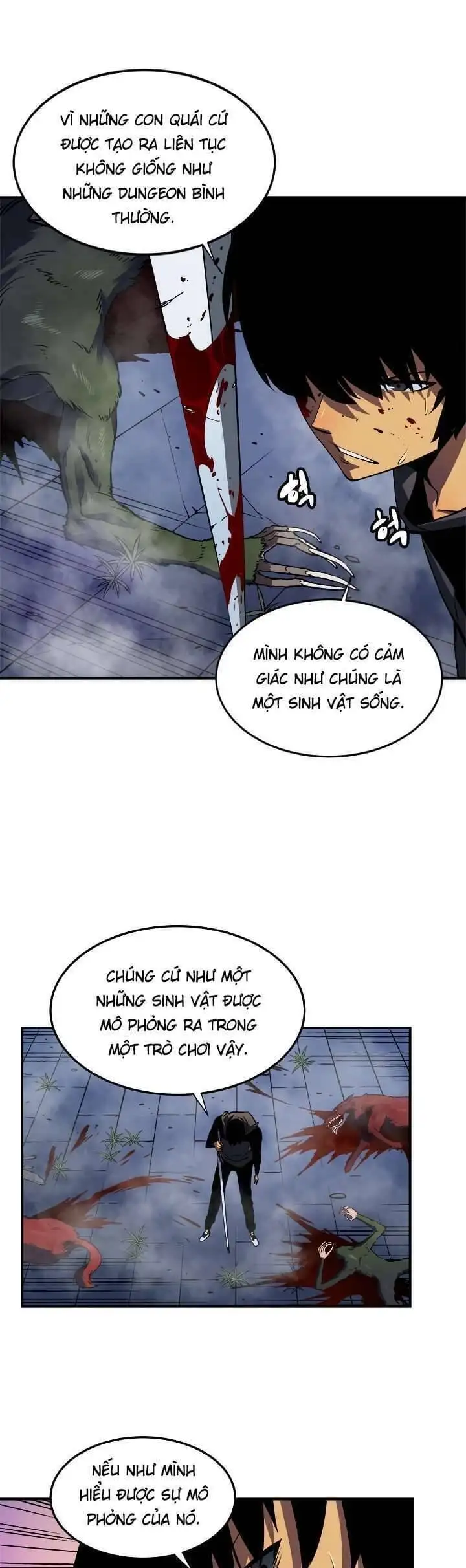 Truyện Tranh Tôi Thăng Cấp Một Mình - Solo Leveling trang 3