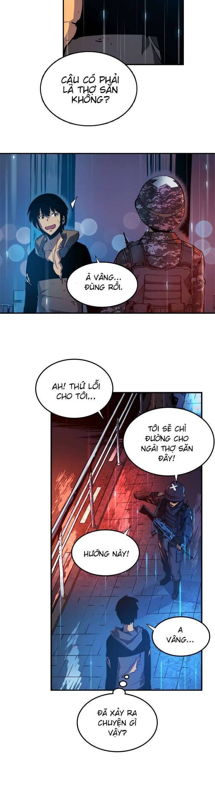 Truyện Tranh Tôi Thăng Cấp Một Mình - Solo Leveling trang 3