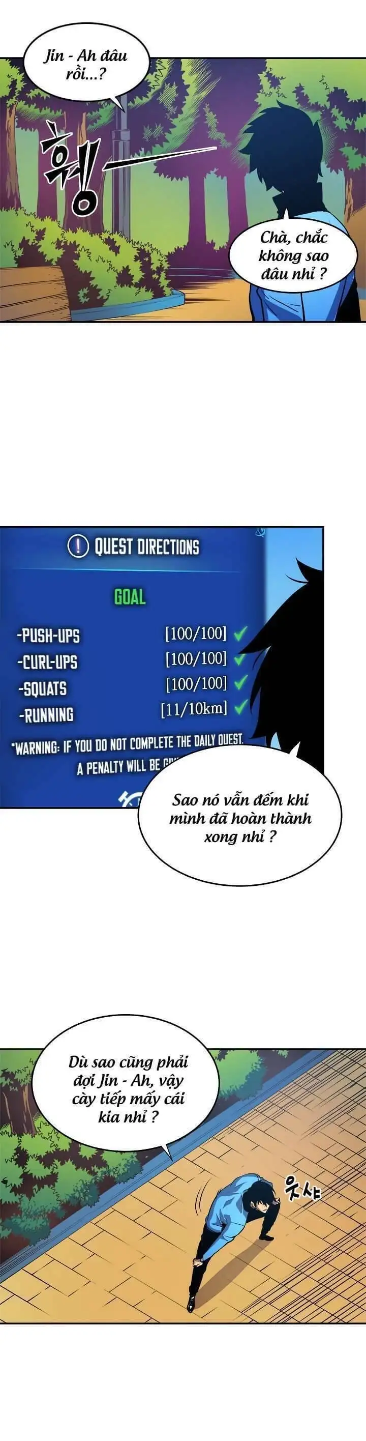 Truyện Tranh Tôi Thăng Cấp Một Mình - Solo Leveling trang 3