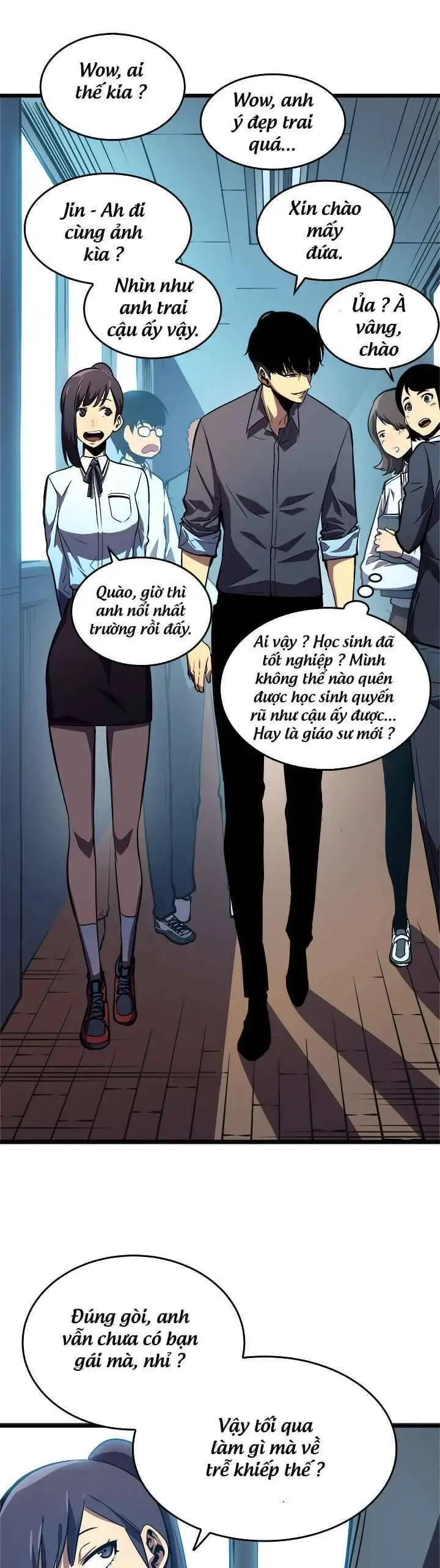 Truyện Tranh Tôi Thăng Cấp Một Mình - Solo Leveling trang 3