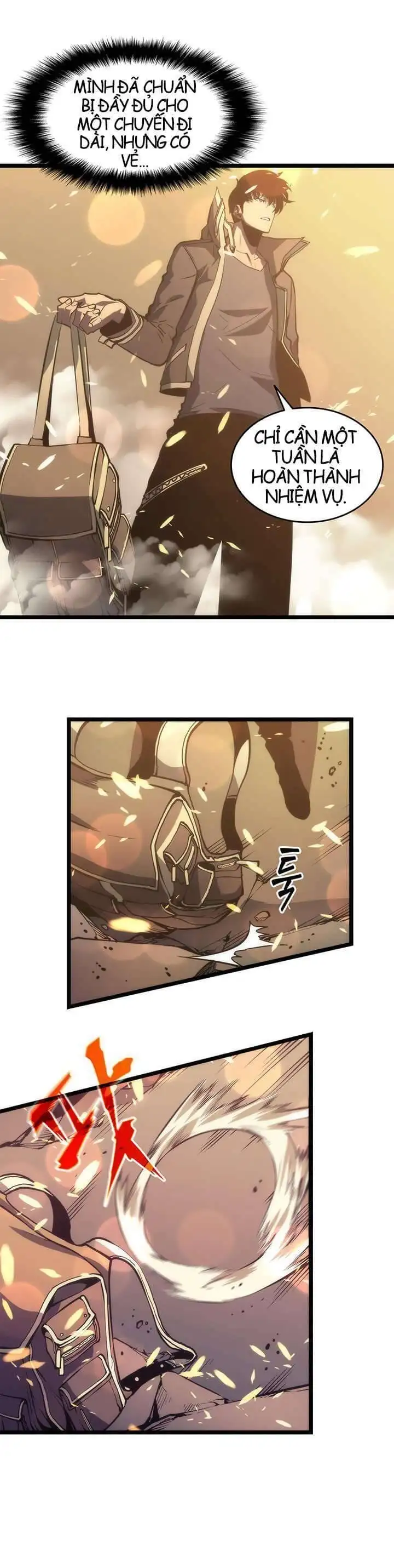 Truyện Tranh Tôi Thăng Cấp Một Mình - Solo Leveling trang 3