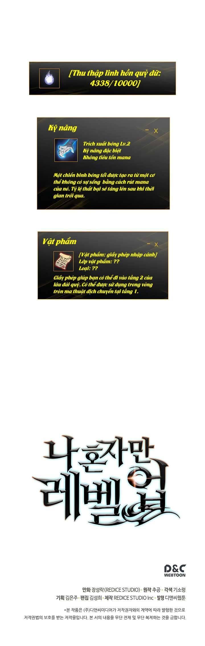 Truyện Tranh Tôi Thăng Cấp Một Mình - Solo Leveling trang 3