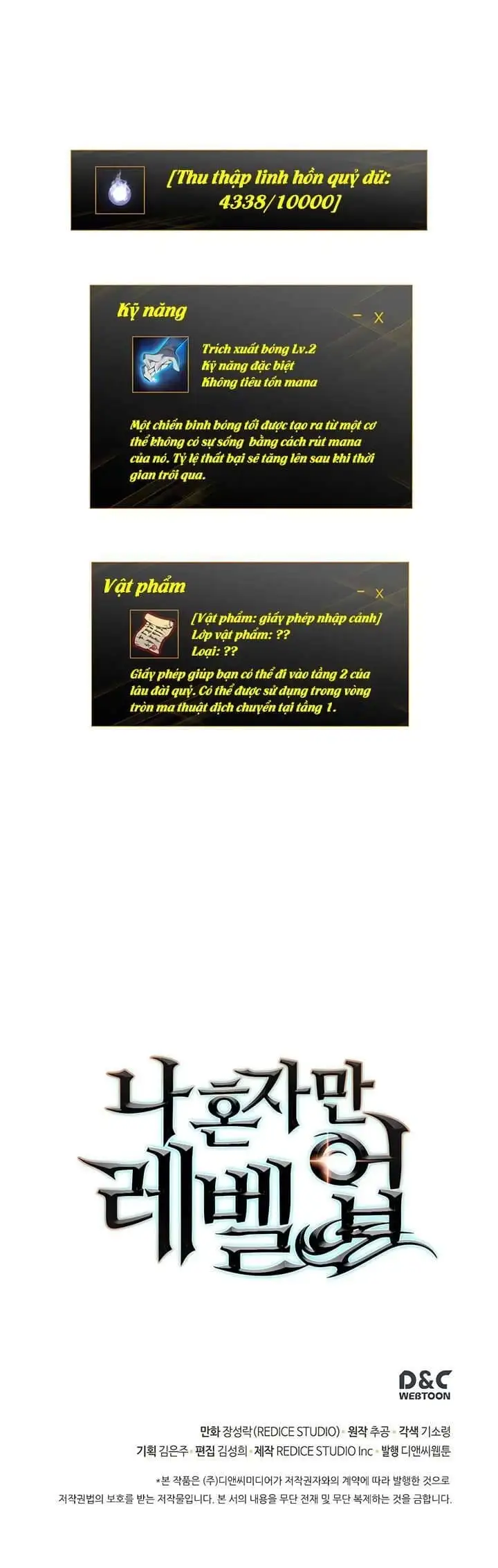 Truyện Tranh Tôi Thăng Cấp Một Mình - Solo Leveling trang 3