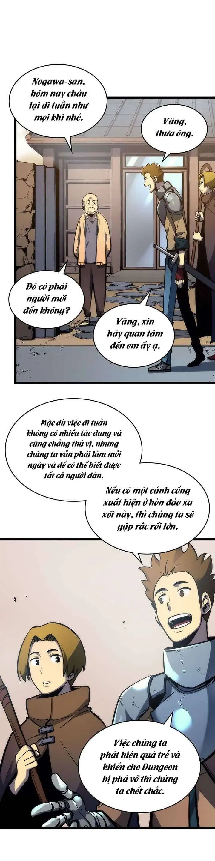 Truyện Tranh Tôi Thăng Cấp Một Mình - Solo Leveling trang 3