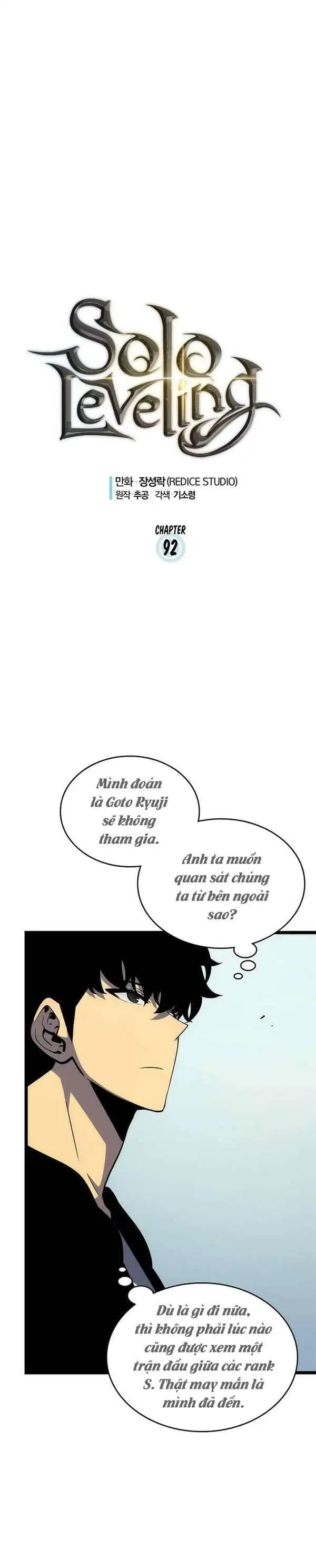 Truyện Tranh Tôi Thăng Cấp Một Mình - Solo Leveling trang 3