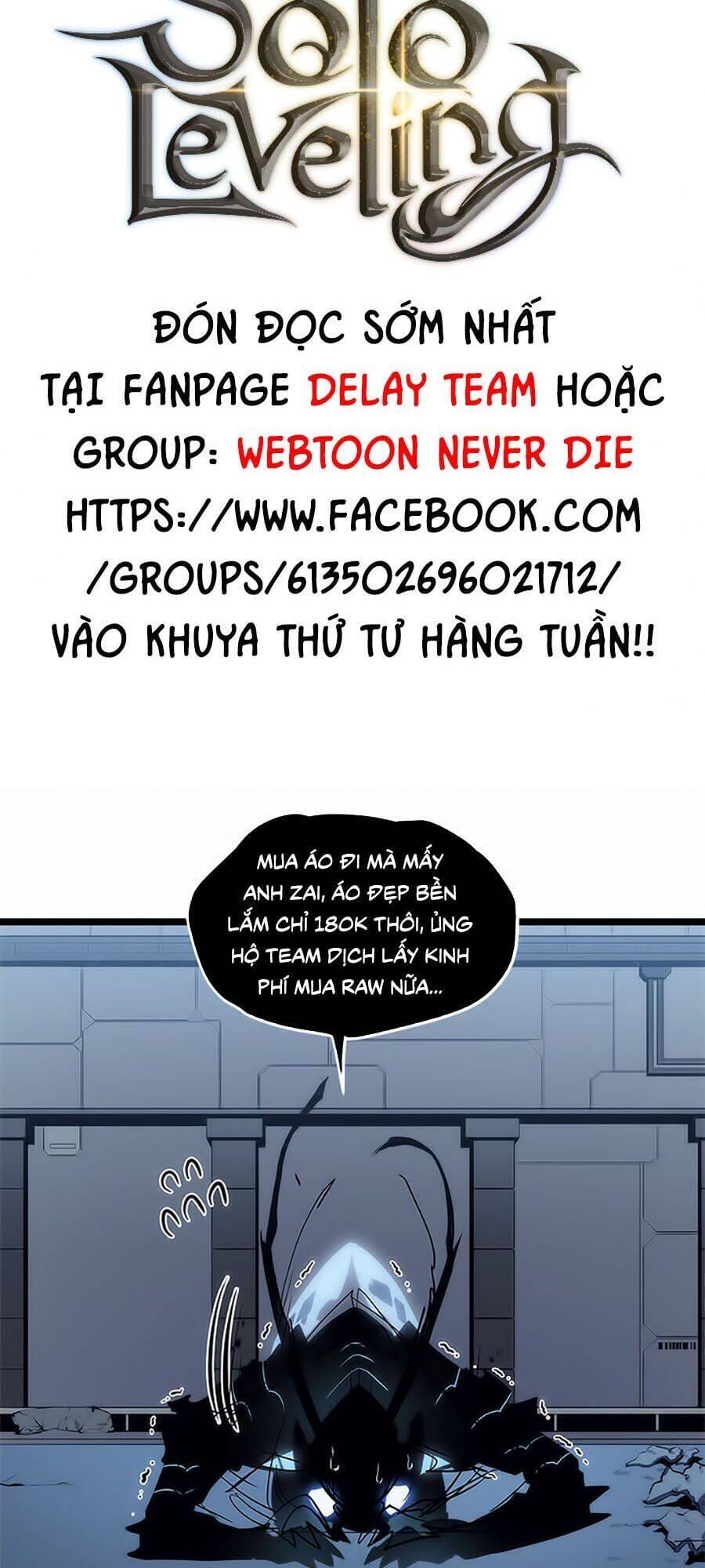 Truyện Tranh Tôi Thăng Cấp Một Mình - Solo Leveling trang 3