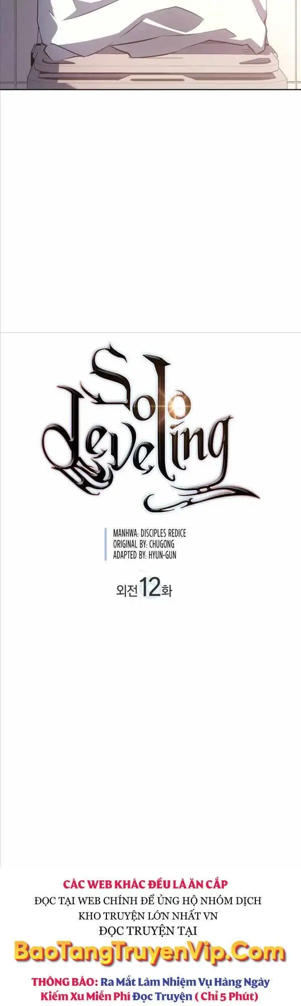 Truyện Tranh Tôi Thăng Cấp Một Mình - Solo Leveling trang 3