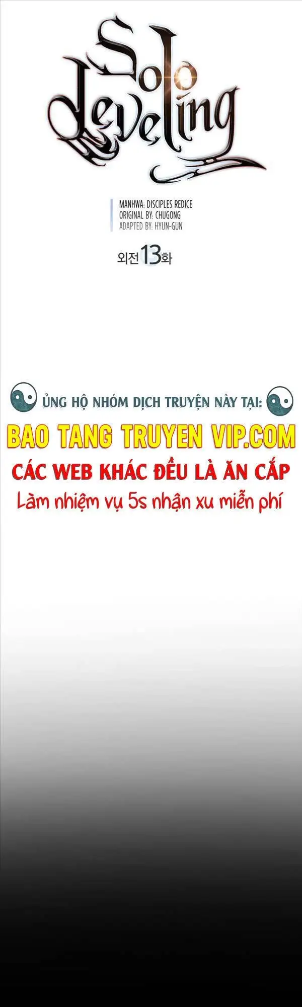 Truyện Tranh Tôi Thăng Cấp Một Mình - Solo Leveling trang 3