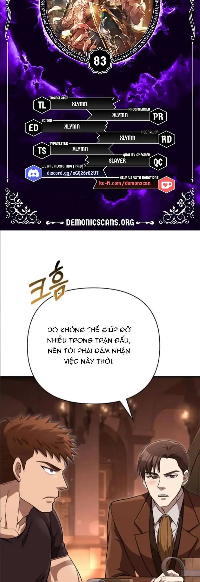 Truyện Tranh Sống Sót Trong Trò Chơi Với Tư Cách Là Một Cuồng Nhân trang 7