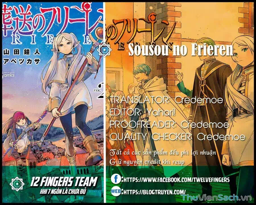 Truyện Tranh Pháp Sư Tiễn Táng - Sousou No Frieren trang 6