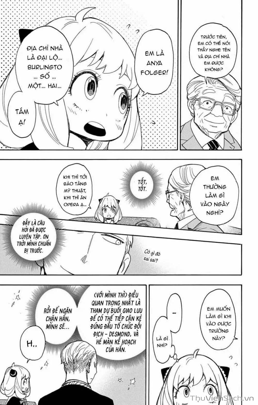 Truyện Tranh Gia Đình Điệp Viên - Spy X Family trang 5