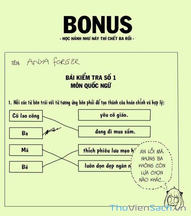 Truyện Tranh Gia Đình Điệp Viên - Spy X Family trang 5