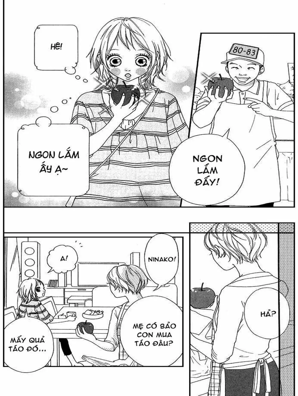 Truyện Tranh Tình Yêu Lấp Lánh - Strobe Edge trang 5