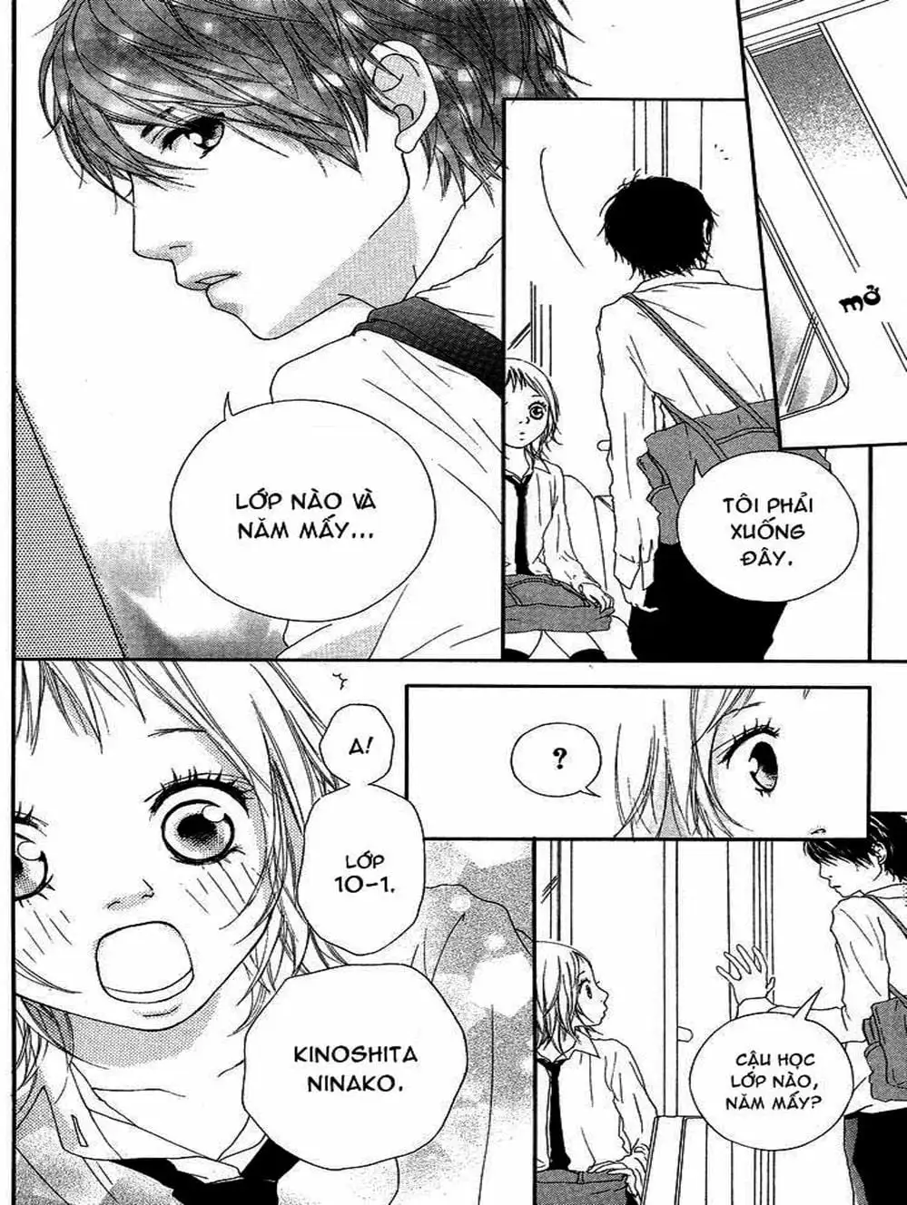 Truyện Tranh Tình Yêu Lấp Lánh - Strobe Edge trang 5