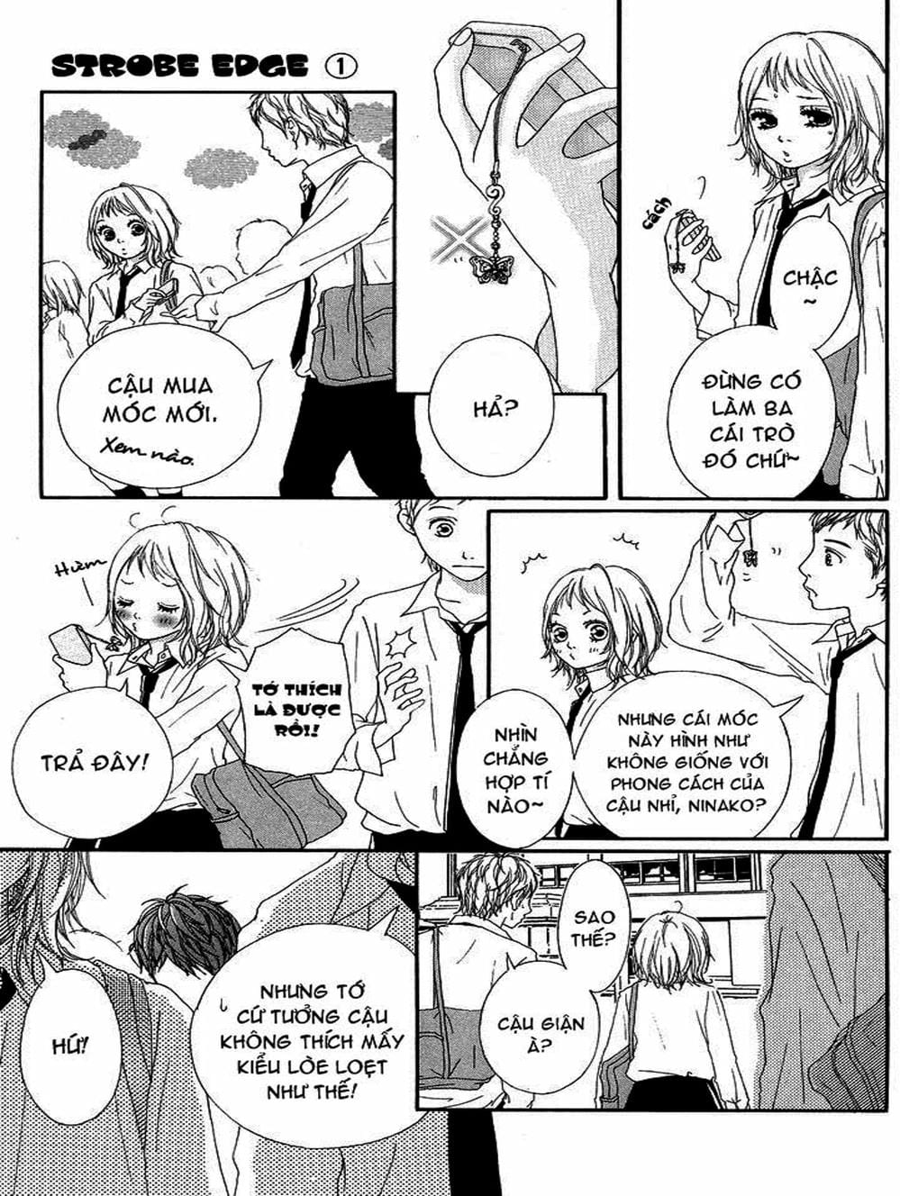 Truyện Tranh Tình Yêu Lấp Lánh - Strobe Edge trang 5