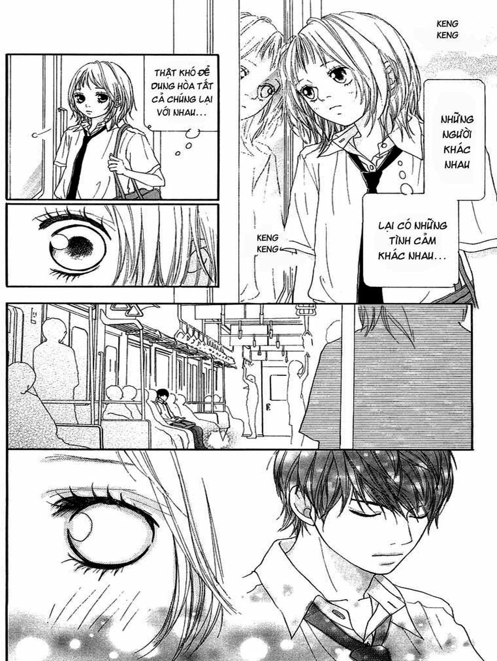 Truyện Tranh Tình Yêu Lấp Lánh - Strobe Edge trang 5