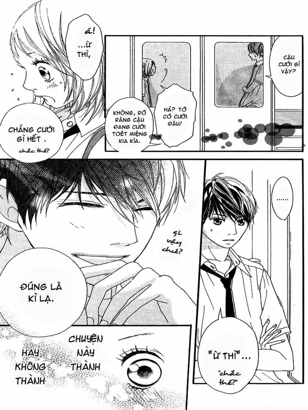 Truyện Tranh Tình Yêu Lấp Lánh - Strobe Edge trang 5