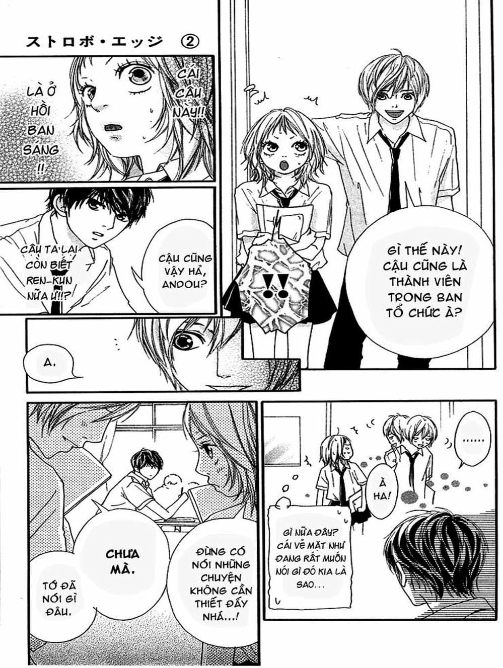Truyện Tranh Tình Yêu Lấp Lánh - Strobe Edge trang 5
