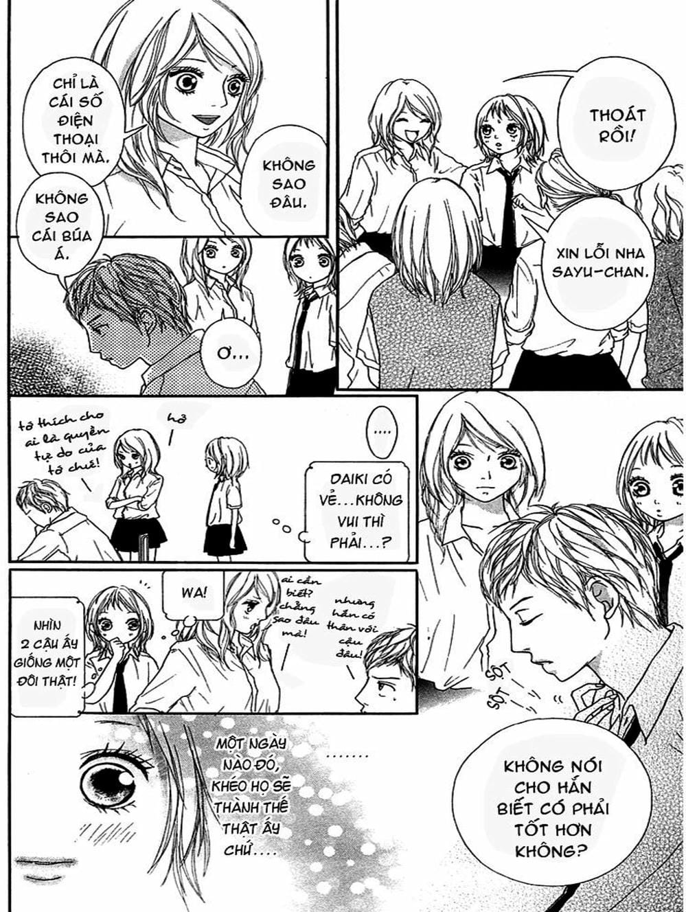 Truyện Tranh Tình Yêu Lấp Lánh - Strobe Edge trang 5