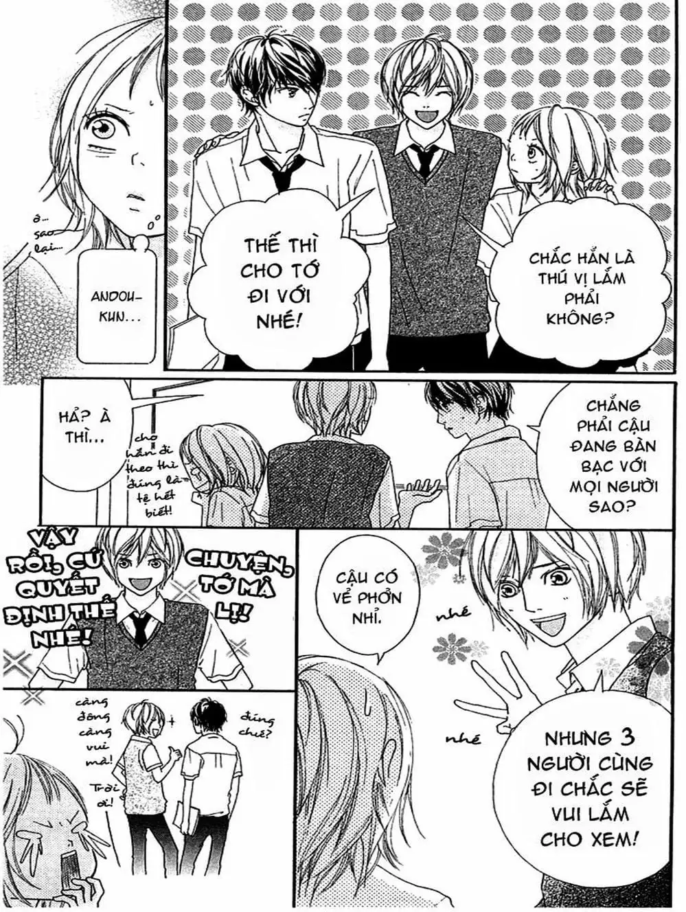 Truyện Tranh Tình Yêu Lấp Lánh - Strobe Edge trang 5