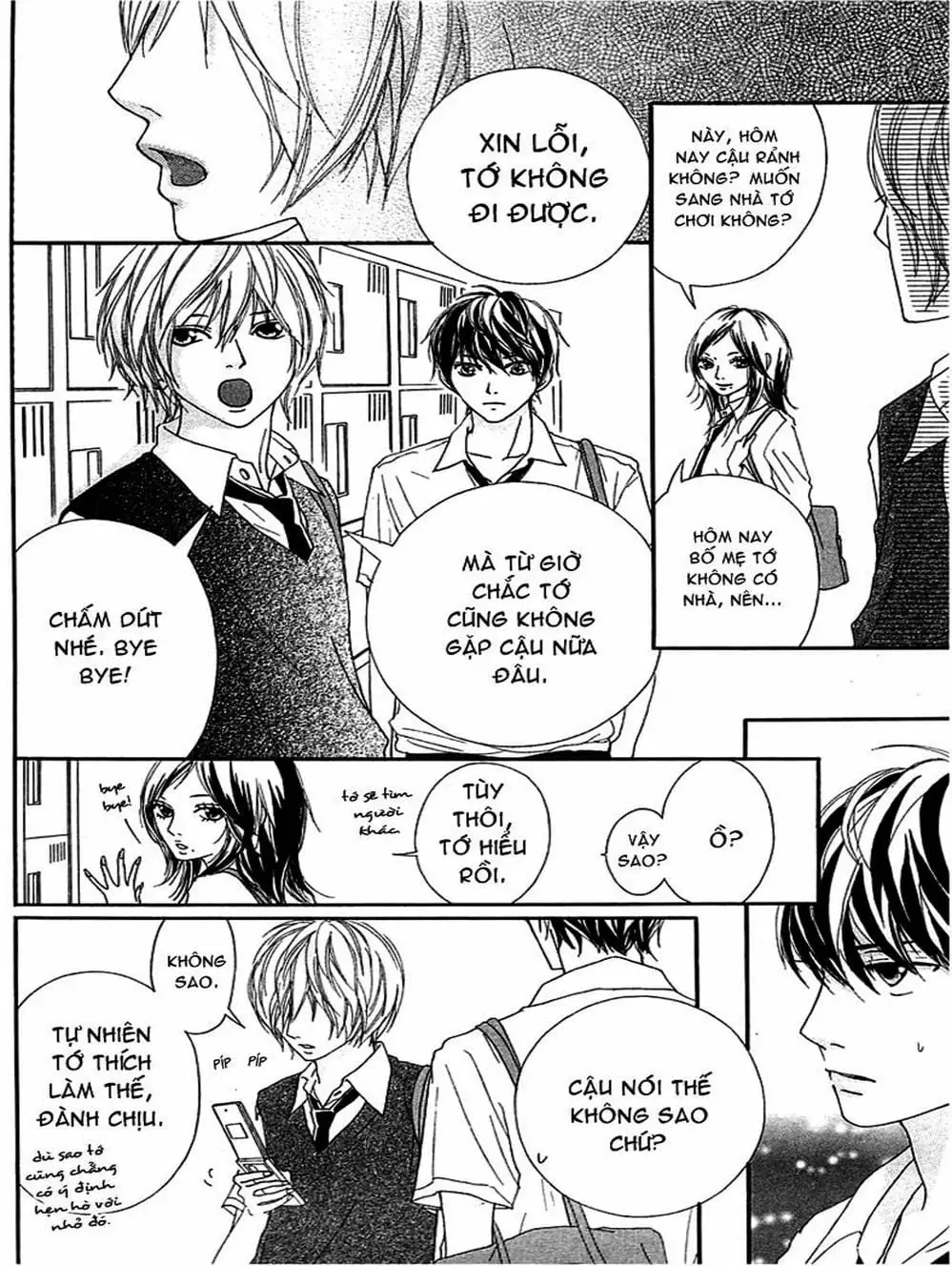 Truyện Tranh Tình Yêu Lấp Lánh - Strobe Edge trang 5