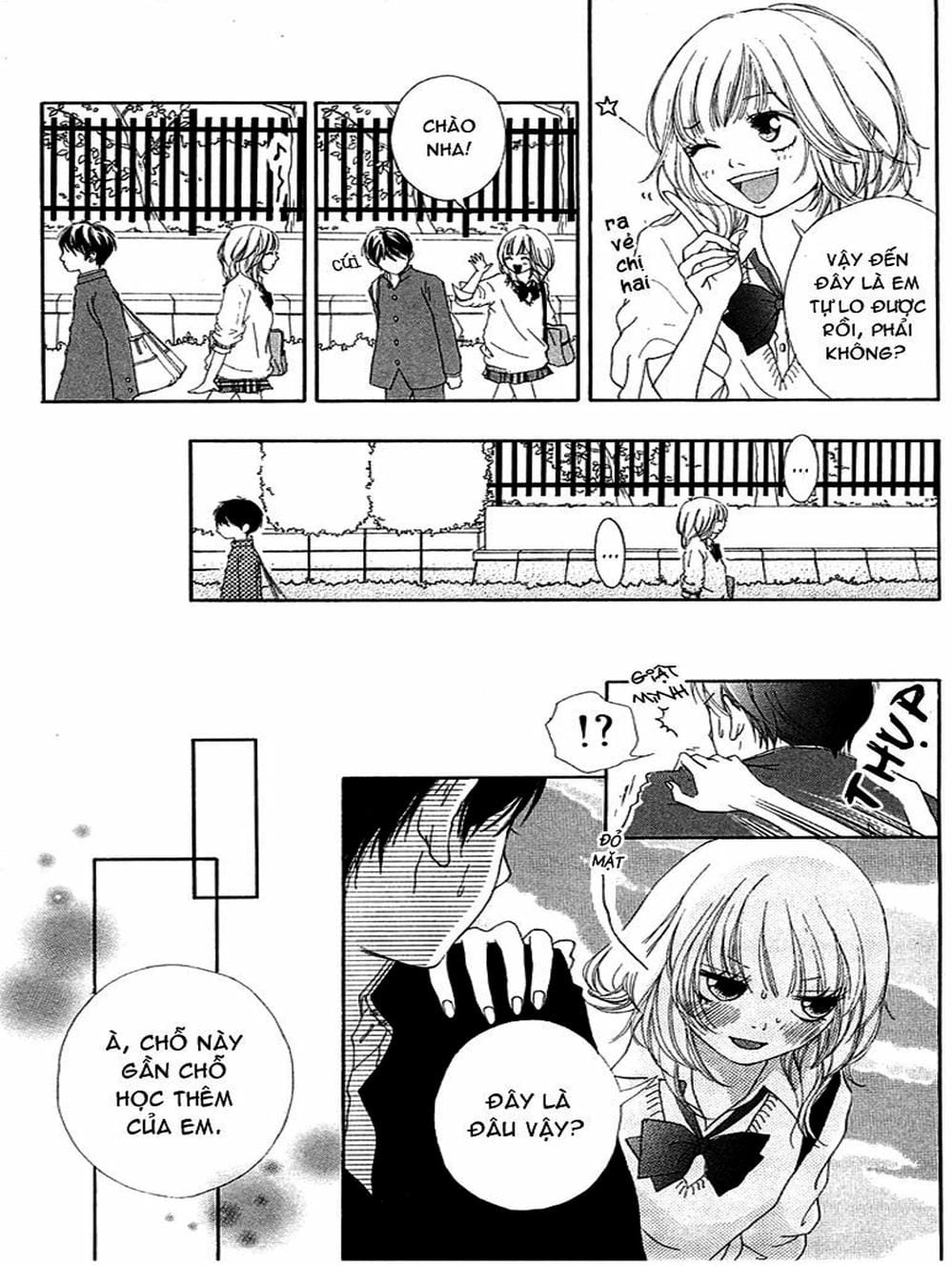 Truyện Tranh Tình Yêu Lấp Lánh - Strobe Edge trang 5