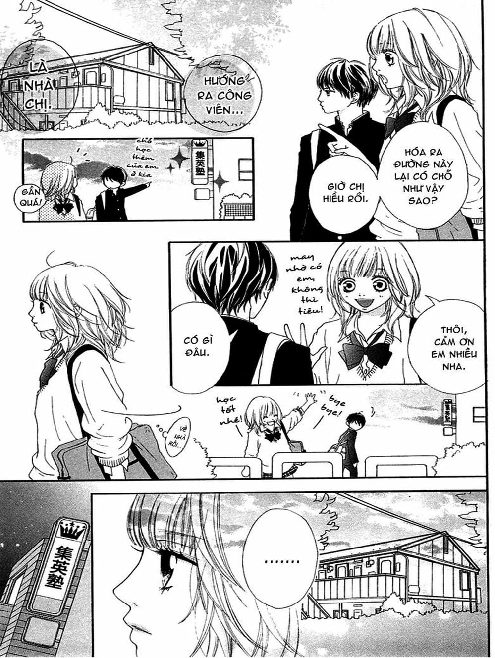 Truyện Tranh Tình Yêu Lấp Lánh - Strobe Edge trang 5