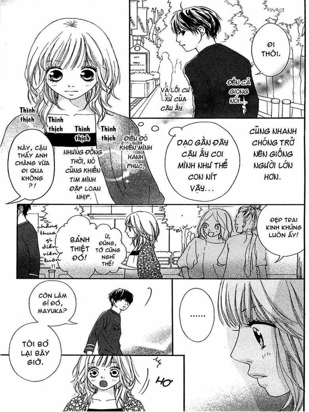 Truyện Tranh Tình Yêu Lấp Lánh - Strobe Edge trang 5