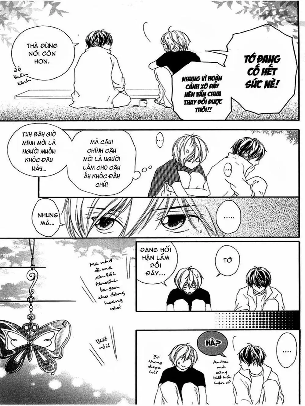 Truyện Tranh Tình Yêu Lấp Lánh - Strobe Edge trang 5