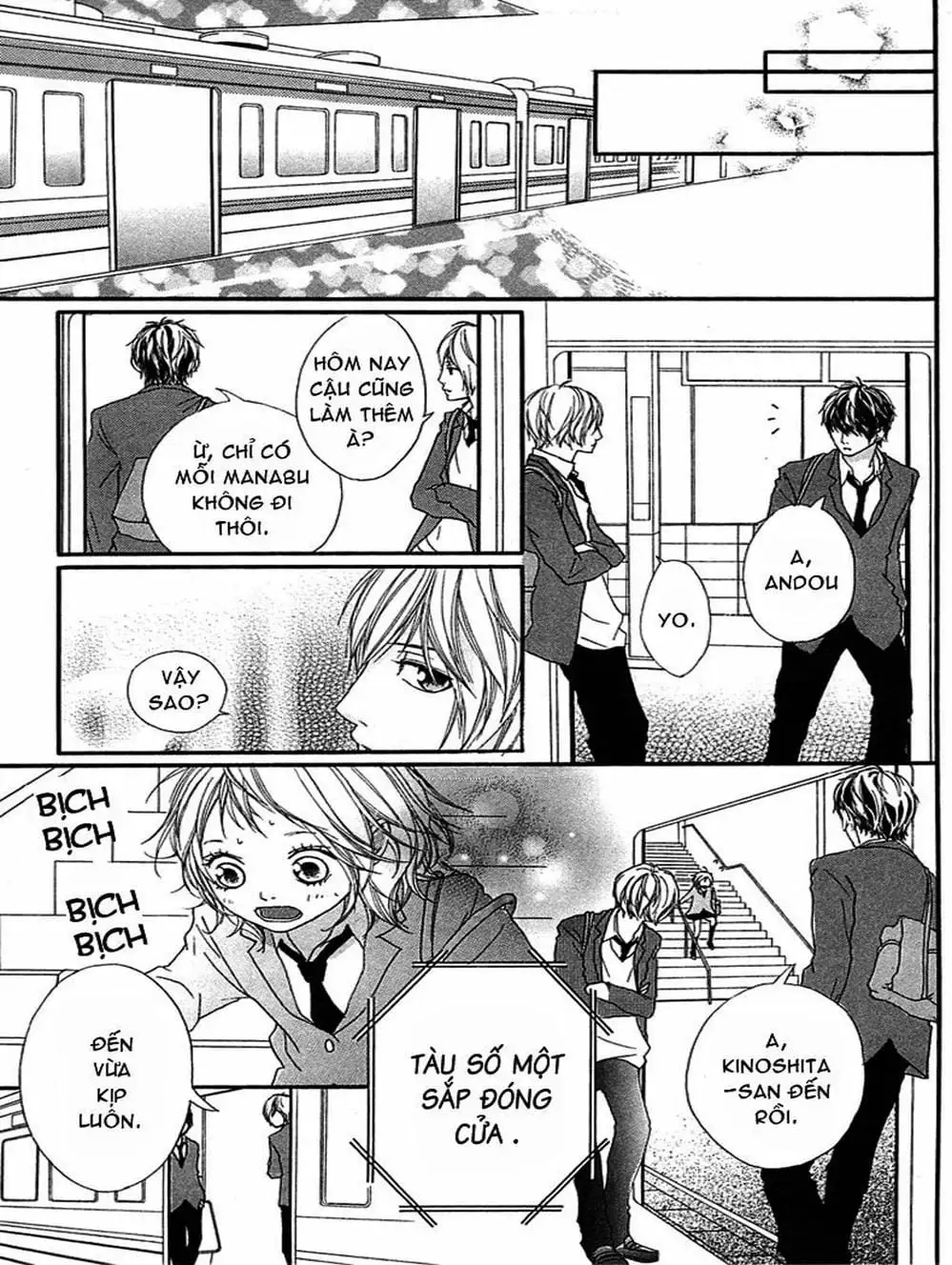 Truyện Tranh Tình Yêu Lấp Lánh - Strobe Edge trang 5