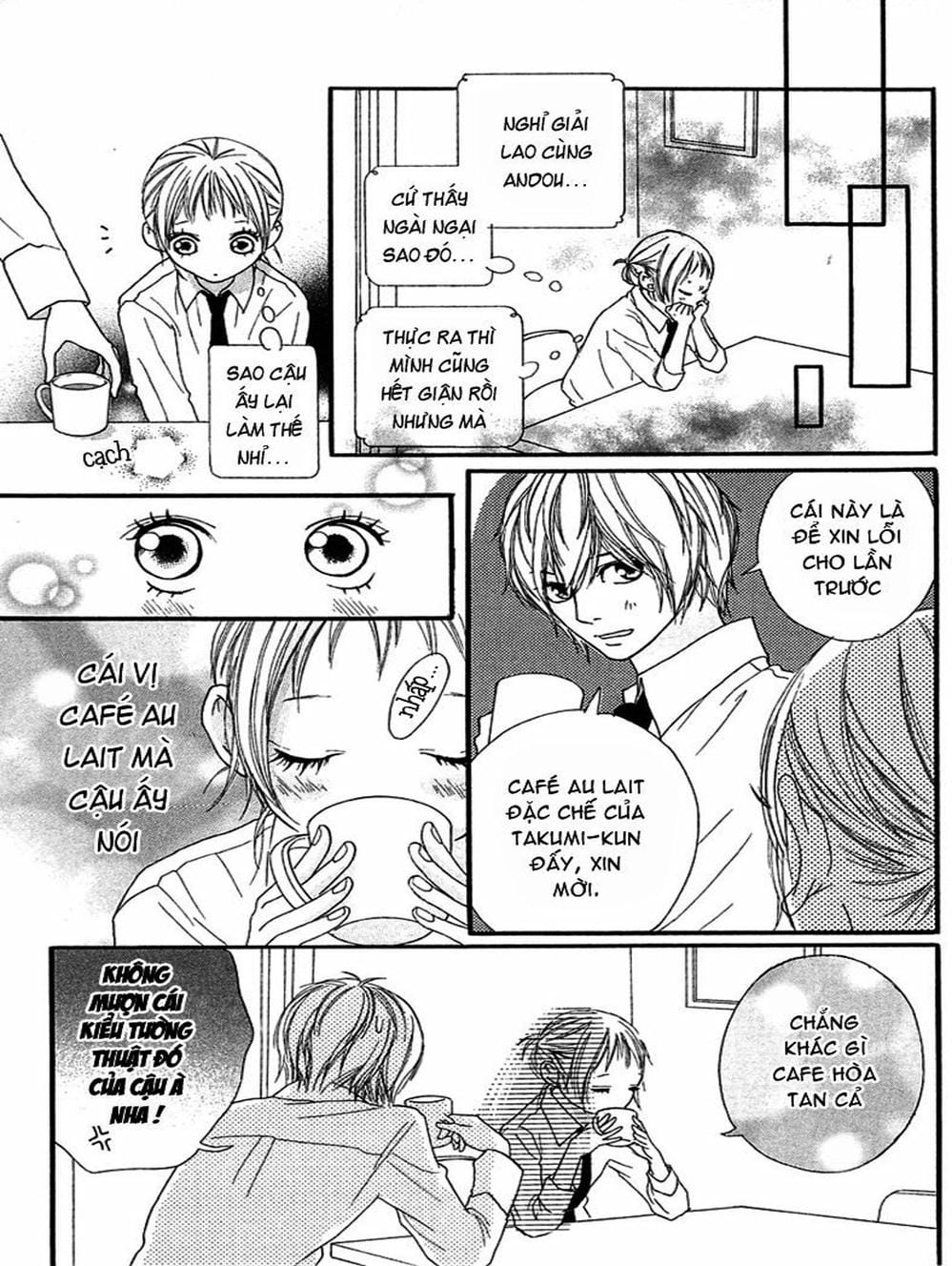 Truyện Tranh Tình Yêu Lấp Lánh - Strobe Edge trang 5