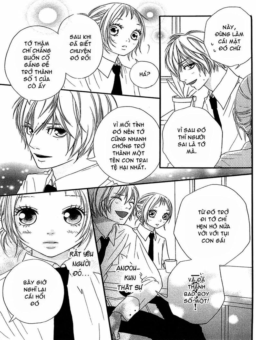 Truyện Tranh Tình Yêu Lấp Lánh - Strobe Edge trang 5