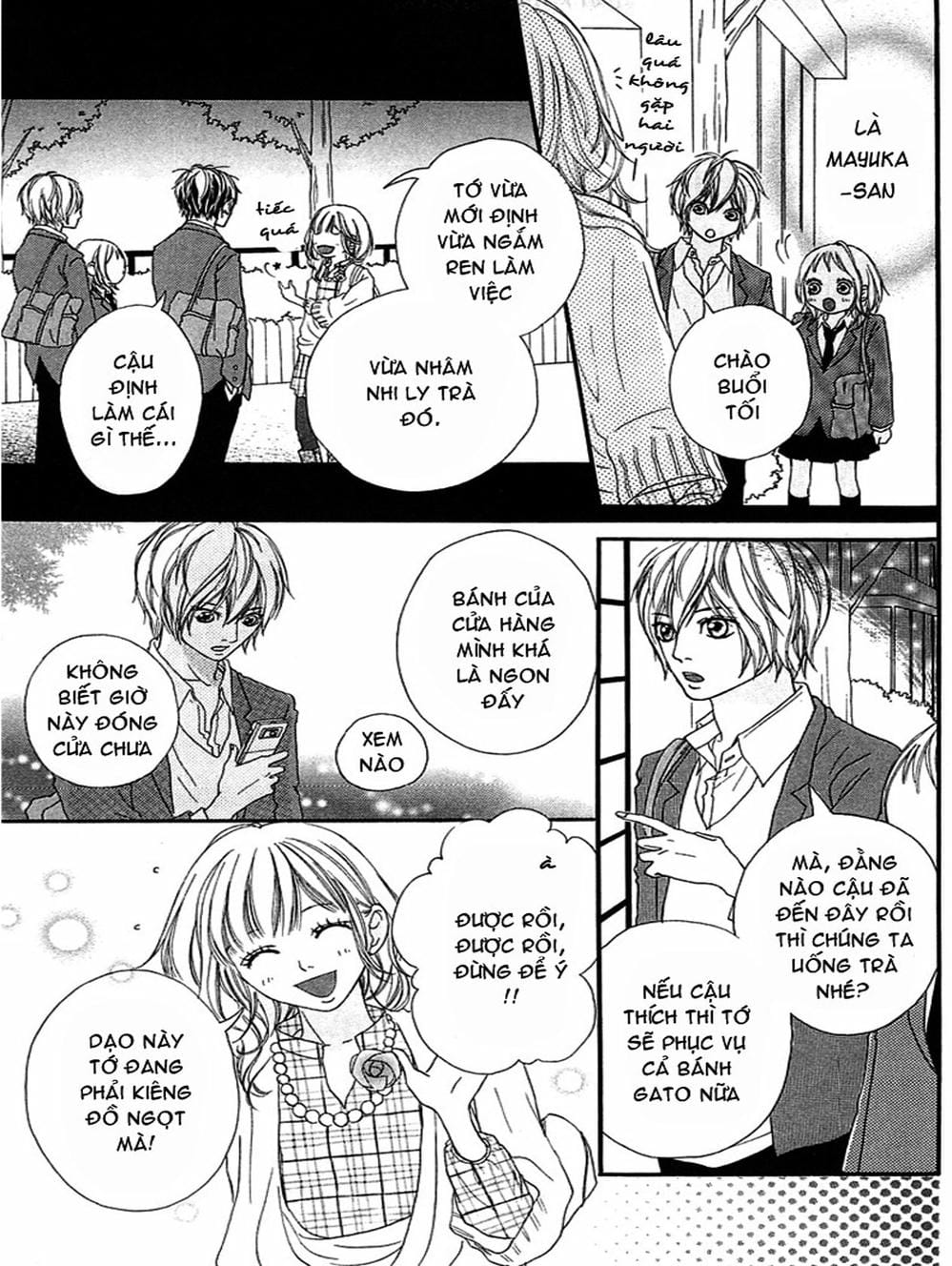 Truyện Tranh Tình Yêu Lấp Lánh - Strobe Edge trang 5