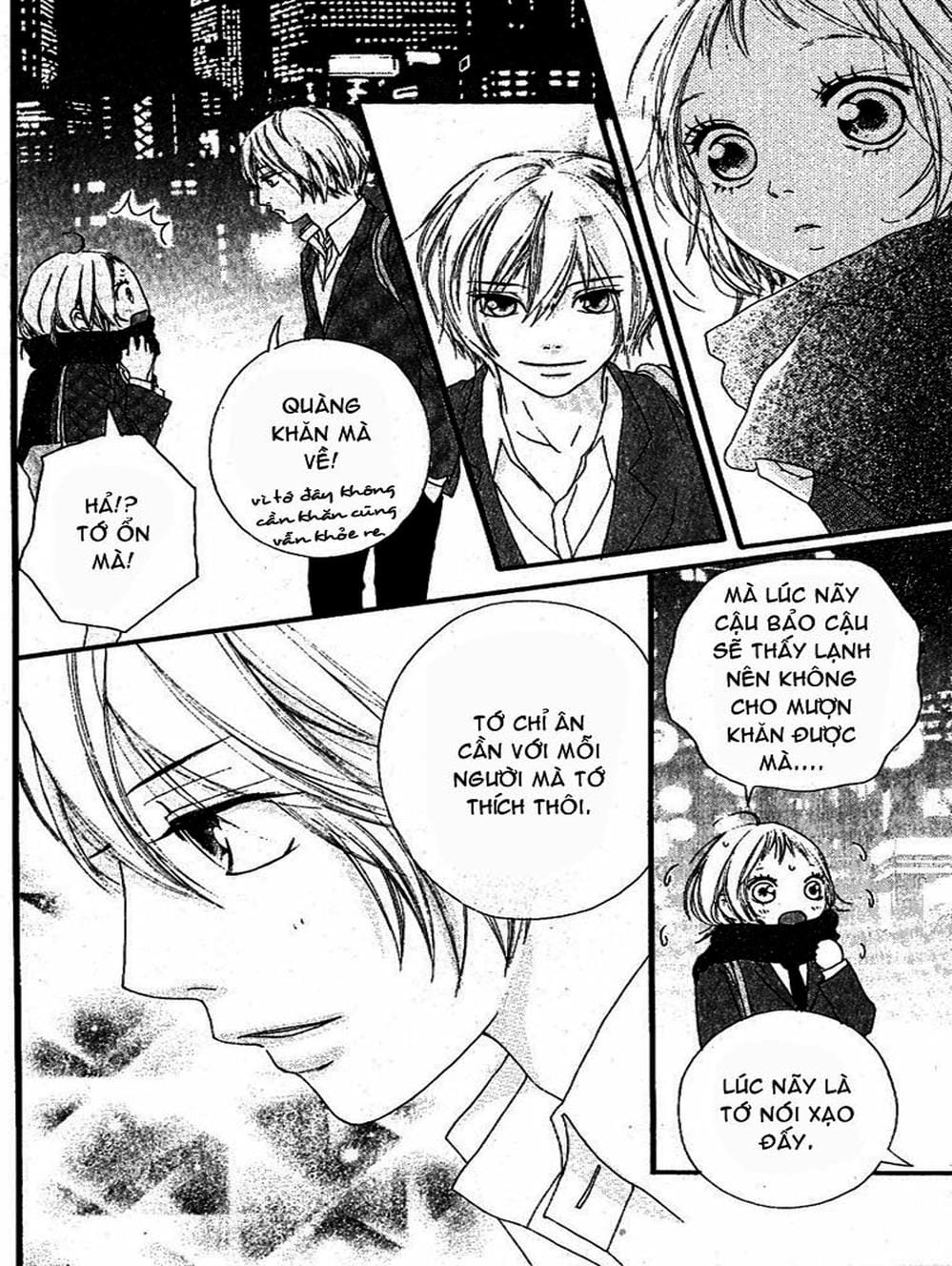 Truyện Tranh Tình Yêu Lấp Lánh - Strobe Edge trang 5