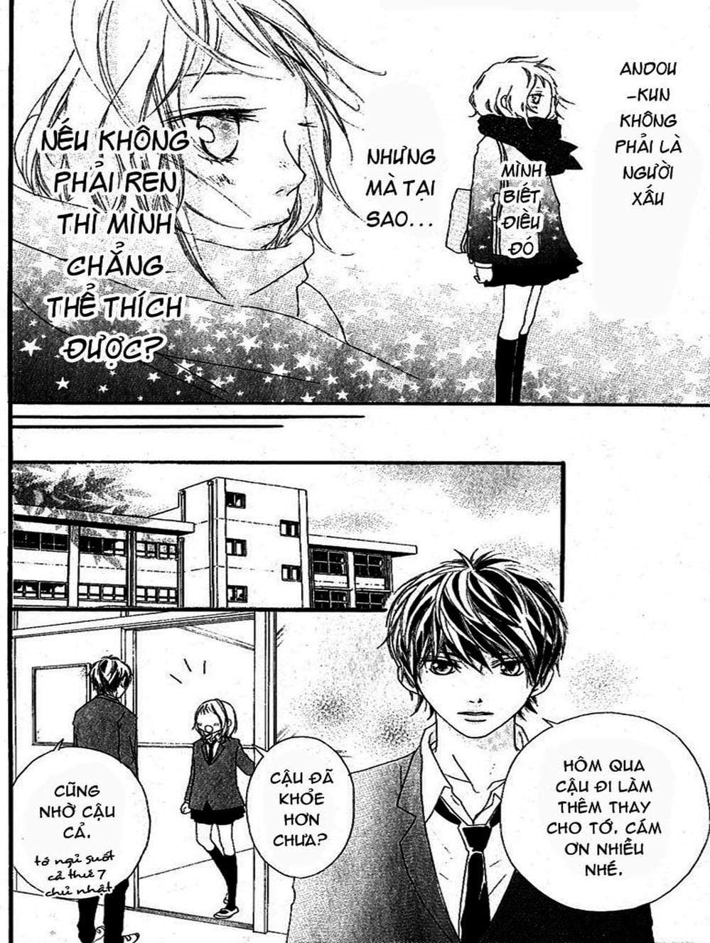 Truyện Tranh Tình Yêu Lấp Lánh - Strobe Edge trang 5