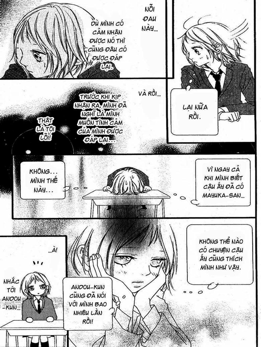 Truyện Tranh Tình Yêu Lấp Lánh - Strobe Edge trang 5