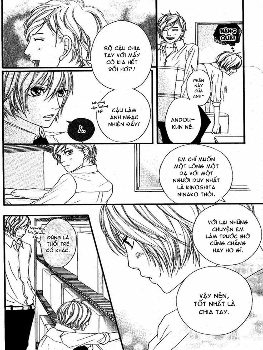 Truyện Tranh Tình Yêu Lấp Lánh - Strobe Edge trang 5