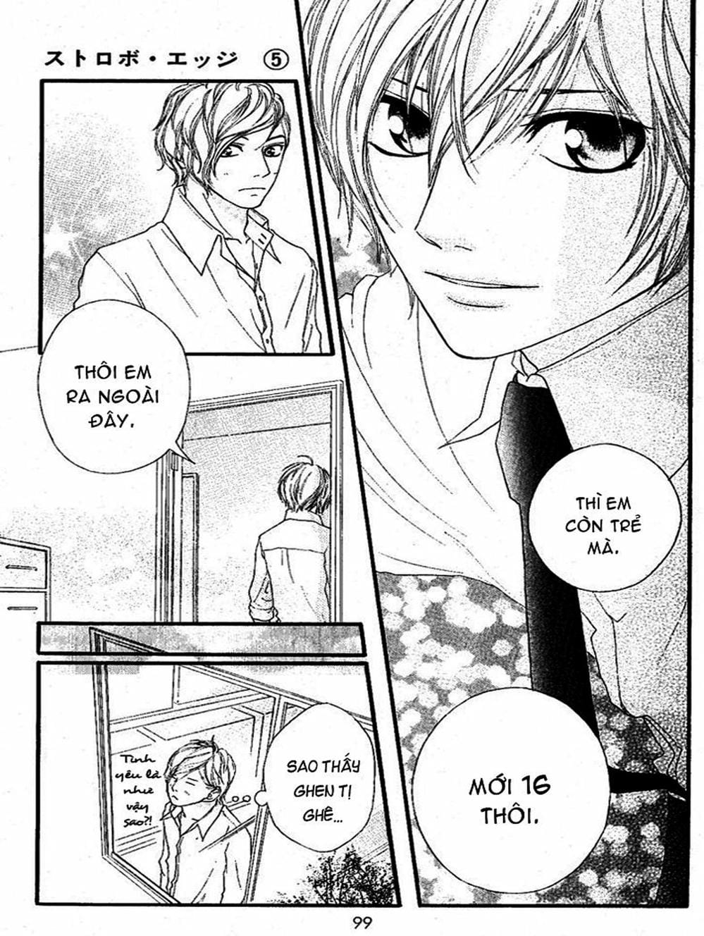 Truyện Tranh Tình Yêu Lấp Lánh - Strobe Edge trang 5