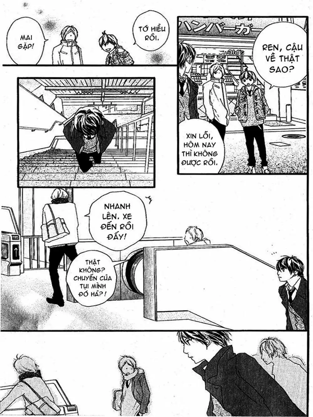 Truyện Tranh Tình Yêu Lấp Lánh - Strobe Edge trang 5