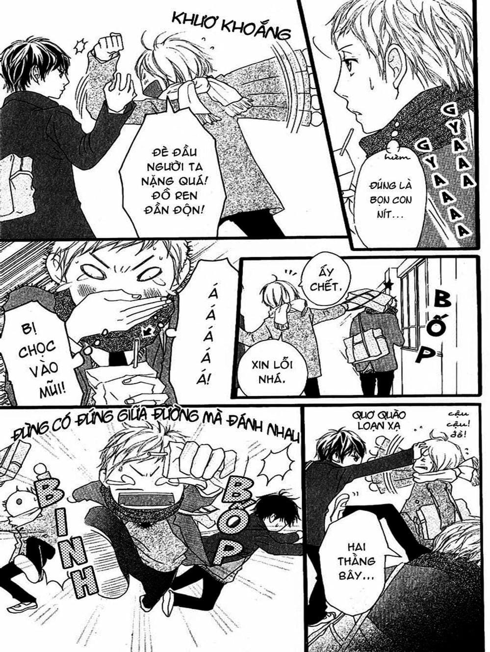 Truyện Tranh Tình Yêu Lấp Lánh - Strobe Edge trang 5