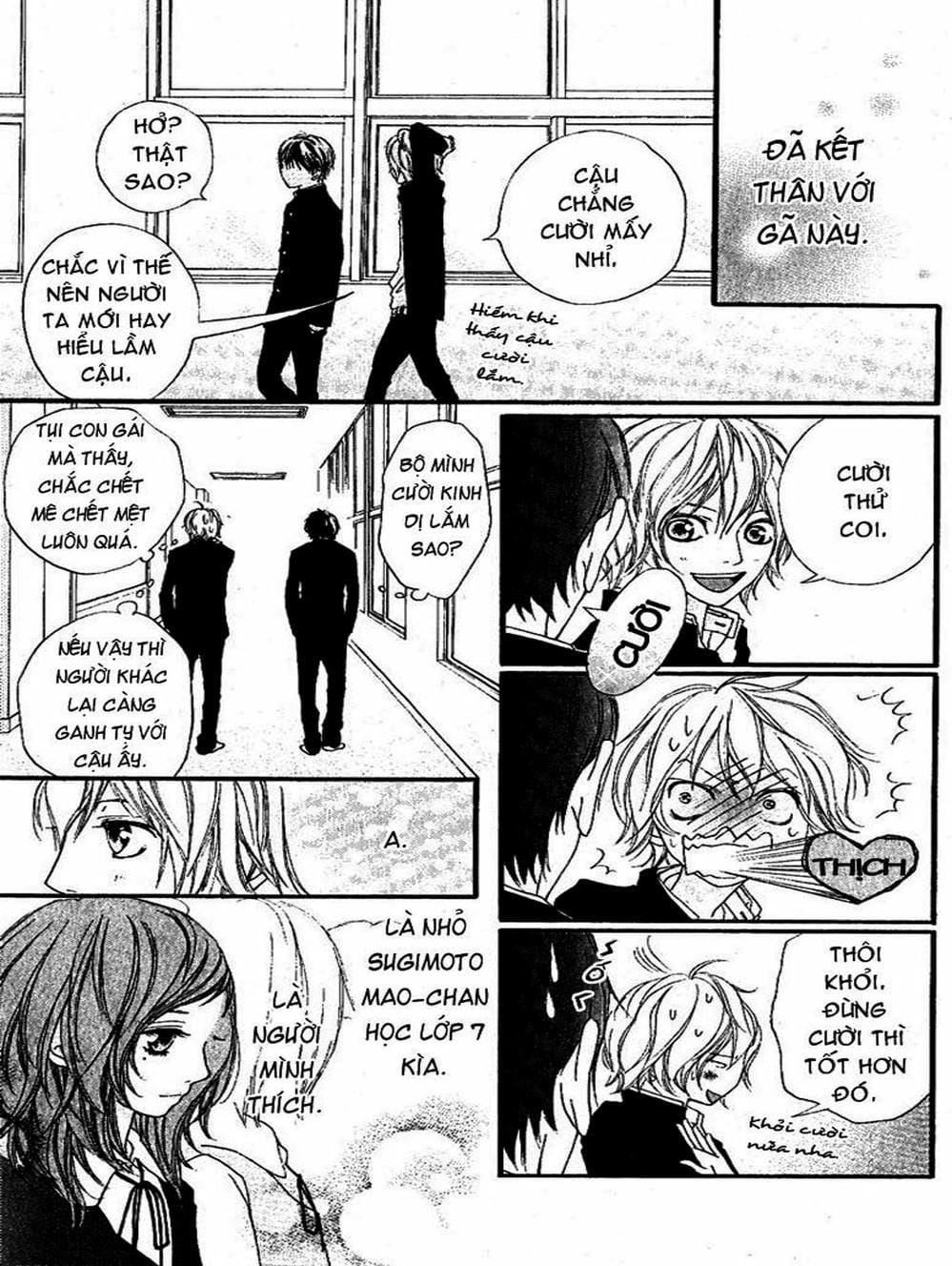 Truyện Tranh Tình Yêu Lấp Lánh - Strobe Edge trang 5